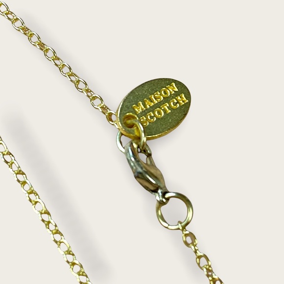 NEW Maison Scotch Special Limited Edition Gold Plated Necklaces (Bundle of 2) - Picture 5 of 8